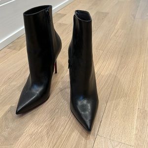 Christian louboutin ankle leather boots great condition. Stunning!!!